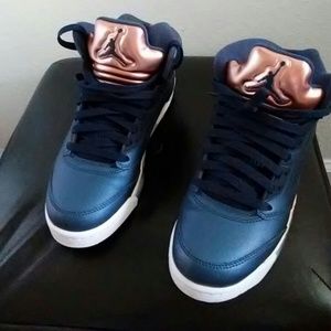 Air Jordan 7 Retro Blue/White/Metallic (used)